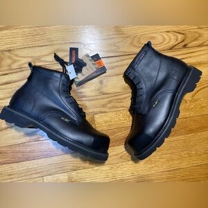Ad Tec 6" BLACK COMPOSITE TOE BOOT - Oil & Slip Resistant Elec-Hazard New No box